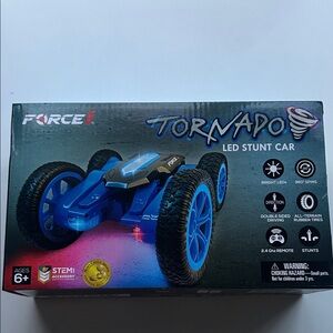 New Tornado LED RC stunt car sealed in box gift with remote all terrain toy